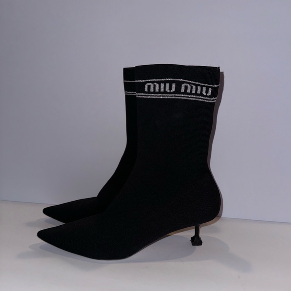 Miu Miu Shoes - Miu Miu Black Women's Boots